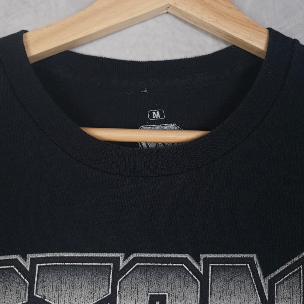Stone Cold Steve Austin Shirt Mens Medium Black WWE Austin 3:16 Graphic Tee - Picture 2 of 16